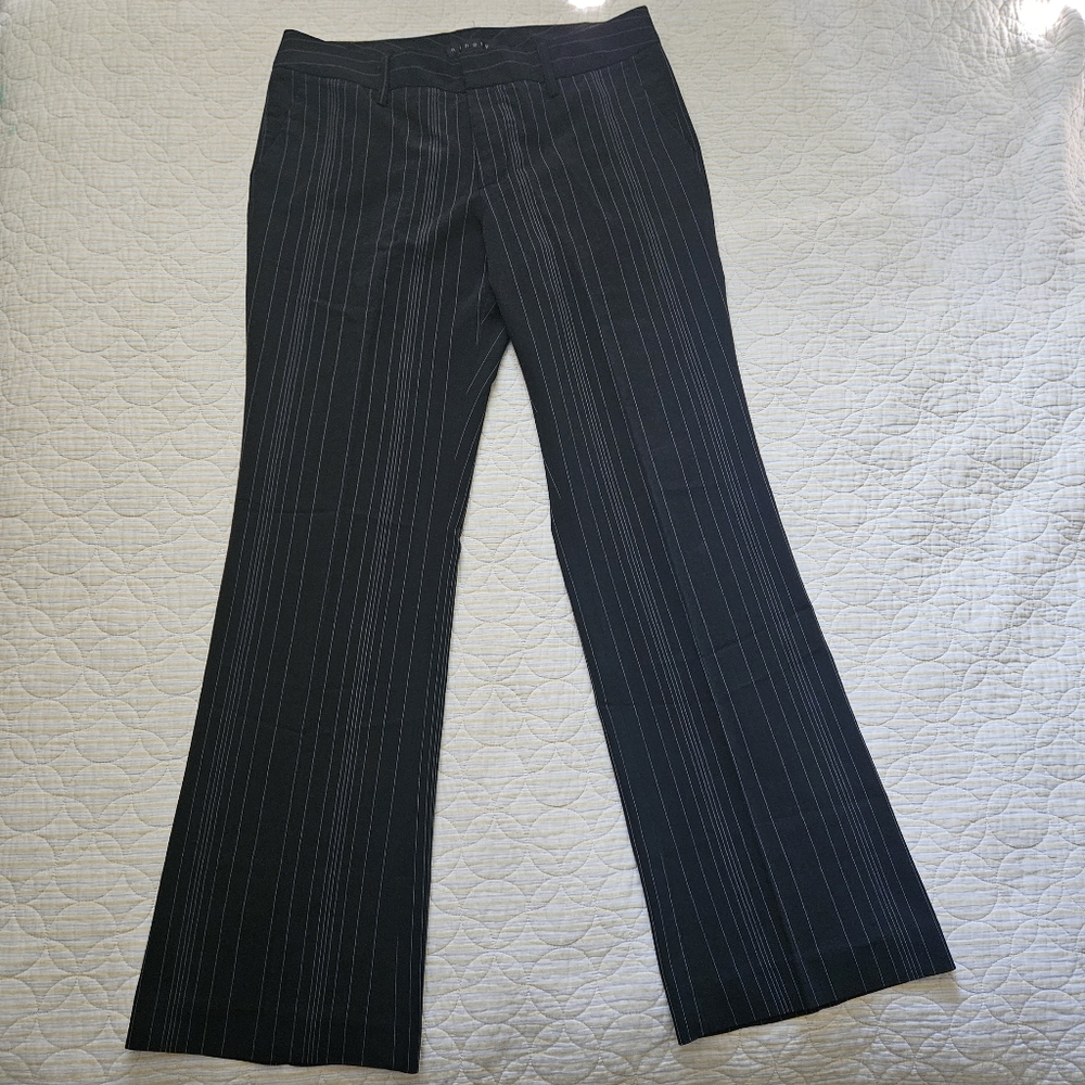 Y2K Pinstriped Bell Bottom Pants